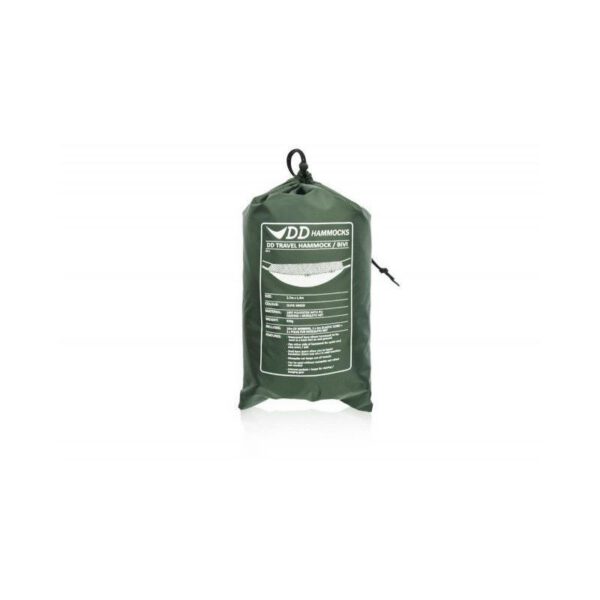 Hamac Travel Bivi Olive Green DD Hammocks 270 × 140cm - 0610696771001