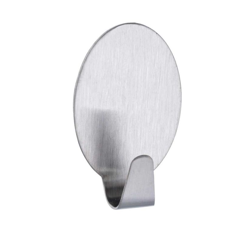 Set 4 carlige ovale argintii Wenko Midget 4378110100