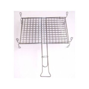 Gratar din inox cu picioruse pentru hamburger 27x40x7cm Landmann 10228