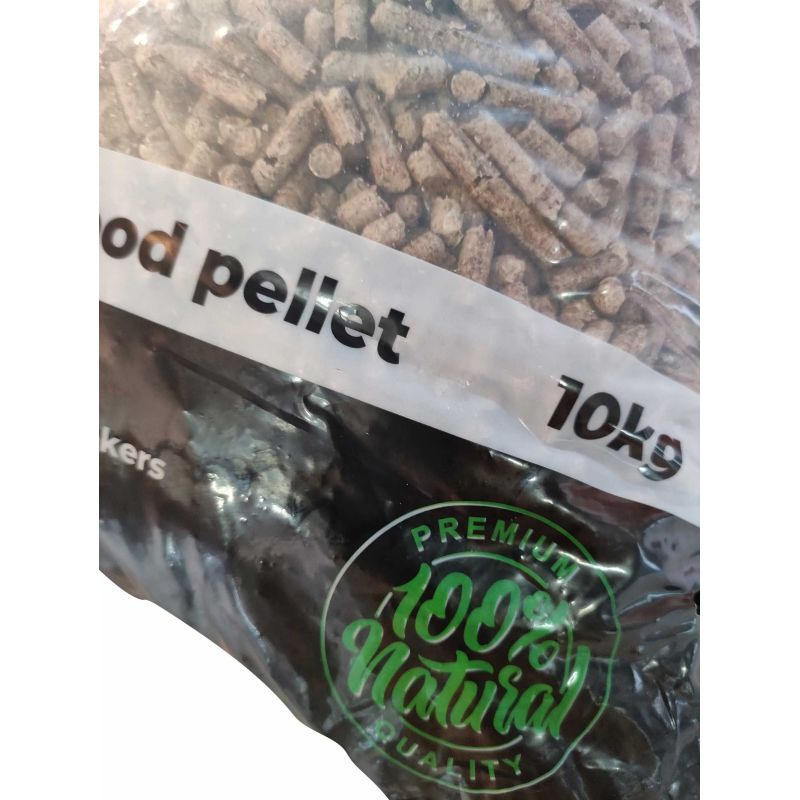 Peleti pentru grill Organic Smoke 0266-4, lemn de stejar, 10 Kg