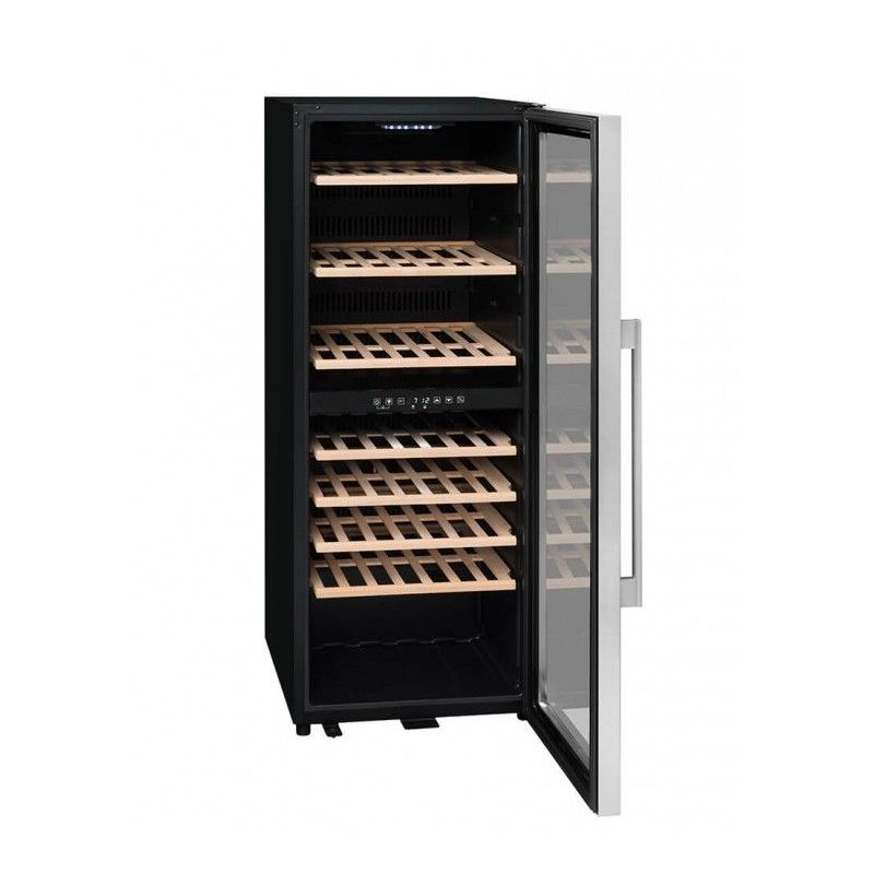 Racitor de vin, 75 sticle, compresor, 2 zone ECS80.2Z