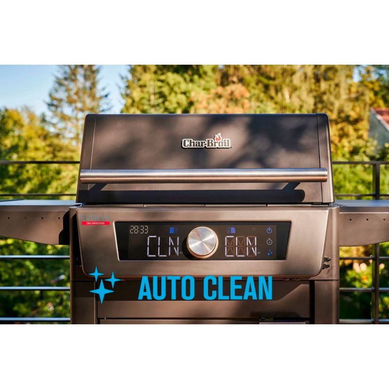 Gratar electric Char-Broil Evolve, display, grile din inox, TRU-Infrared 140993