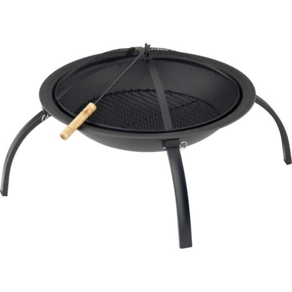 Semineu rotund din otel cu capac pentru terasa 59x40x59 cm Capri Activa 14950