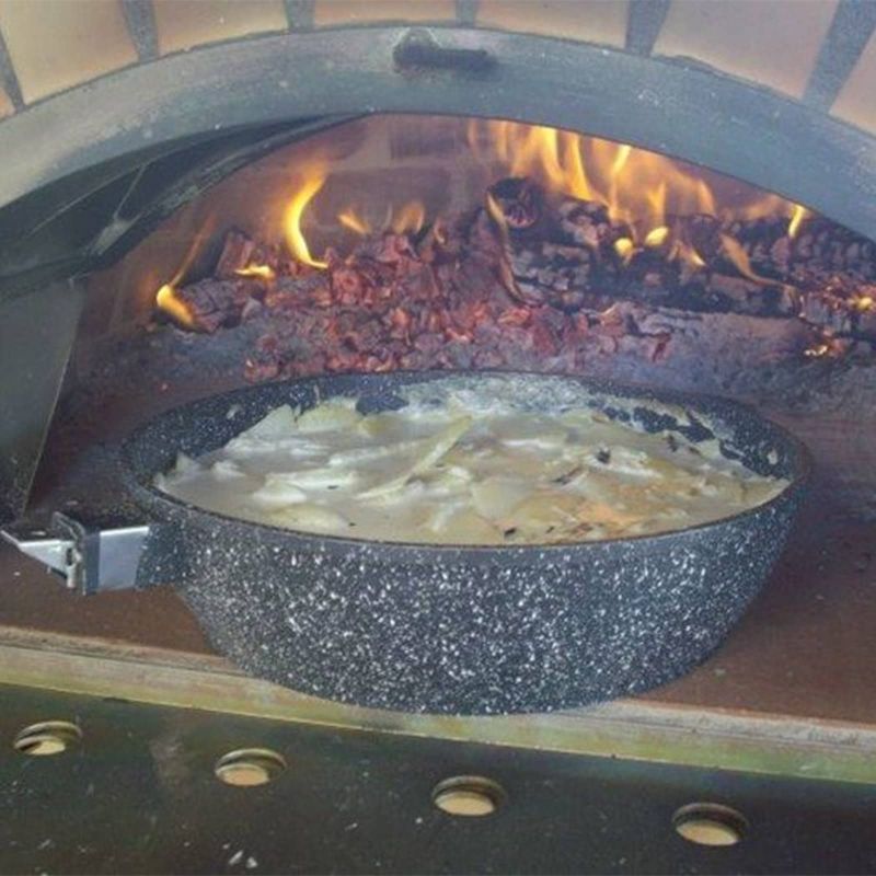 Cuptor din caramida pe lemne traditional PortoForno Pizzaioli 100 cm accesorii incluse